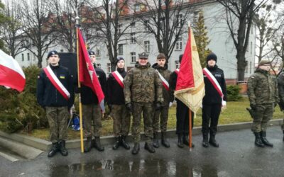 Pomologia podczas uroczystej przysięgi żołnierzy