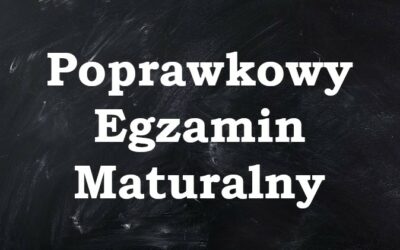 Terminy maturalnych egzaminów poprawkowych