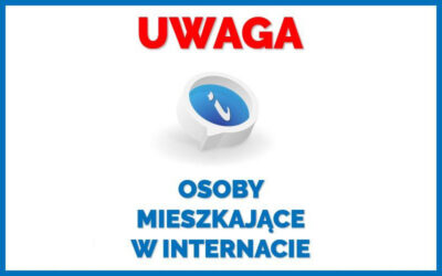 Informacja dla mieszkańców internatu