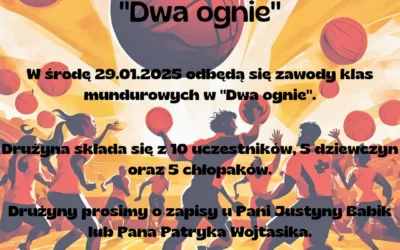 Zawody klas mundurowych „Dwa ognie”